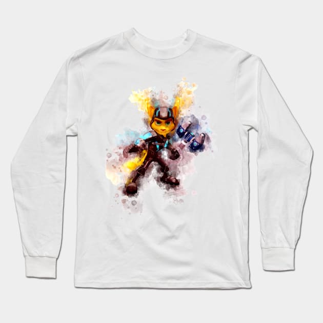 Ratchet *watercolor* Long Sleeve T-Shirt by Stylizing4You